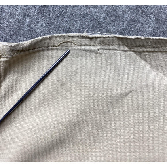 Old Navy Pants Womens Size 2 Beige Ultra Low Rise Wide Leg Casual Chino Y2K - Picture 10 of 16